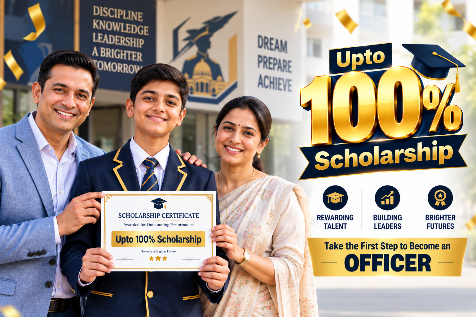 Rajasthan NDA Academy Scholarship