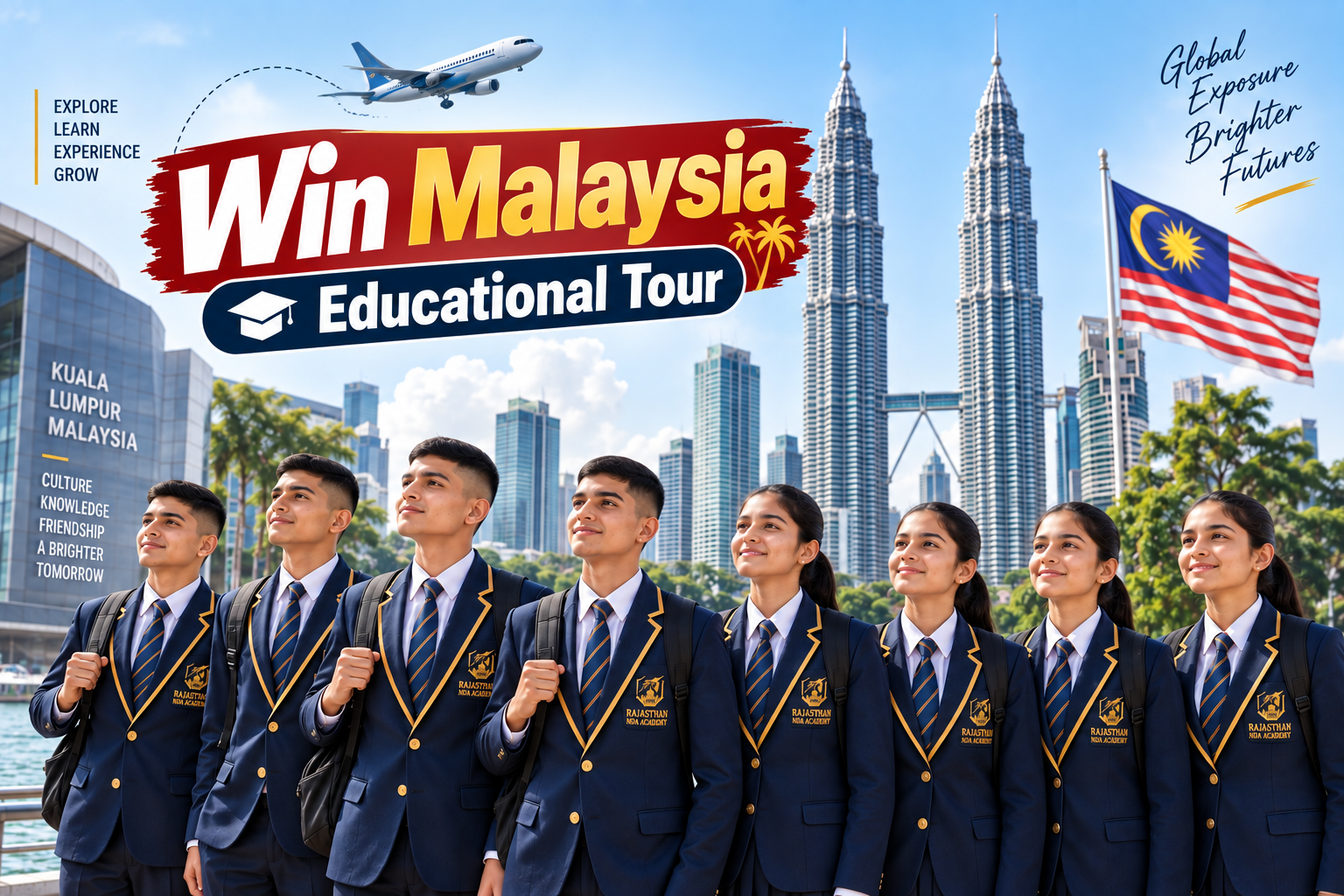 Rajasthan NDA Academy Malaysia Educational Tour