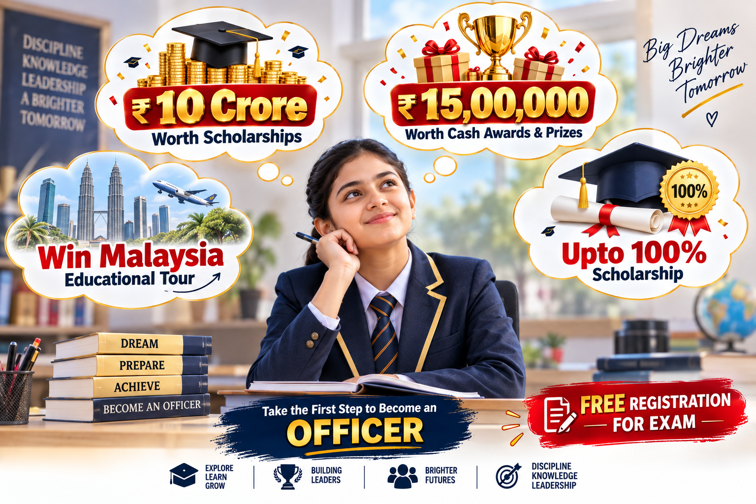 Rajasthan Defence Academy Scholarship